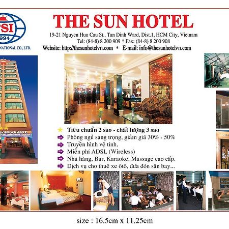 The Sun Hotel Ho Chi Minh-staden Exteriör bild